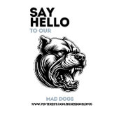 Dog-Loving Dad  Golf Head Cover