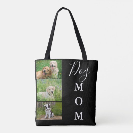 Dog Ma 3 Foto Tote Bag (Achterkant)