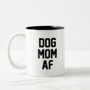 Dog Ma AF Tweekleurige Koffiemok