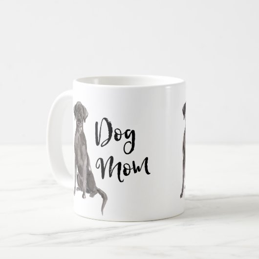 Dog Ma Black Lab Koffiemok (Voorkant links)