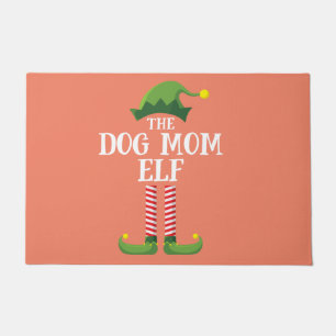 Dog Ma Elf Matching Family Group kerstparty Deurmat