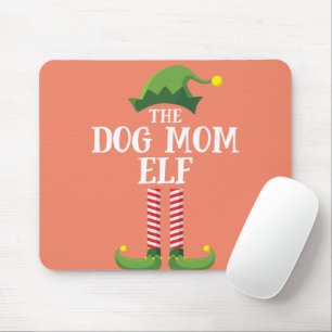 Dog Ma Elf Matching Family Group kerstparty Muismat
