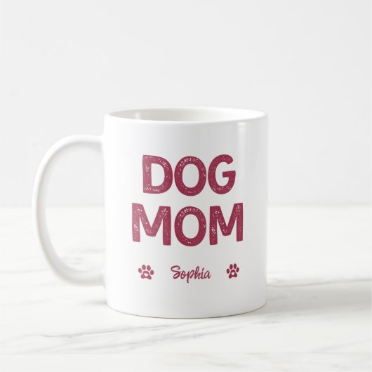 Dog Ma Gepersonaliseerd Koffiemok (Links)