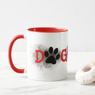 Dog Ma Pawprints met Dirt Mok