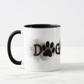 Dog Ma Pawprints met Dirt Mok (Links)