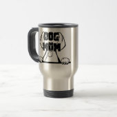 Dog Ma Travel Mug Reisbeker (Voorkant links)