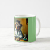 Dog Mad Scientist Koffiemok (Voorkant rechts)