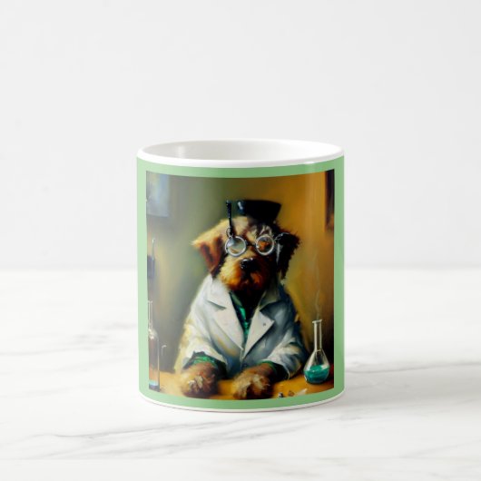Dog Mad Scientist Koffiemok (Center)