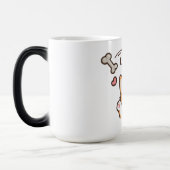 dog magische mok (Links)