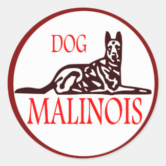 Dog Malinees sticker