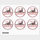 Dog Malinees sticker (Vel)