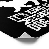 Dog Maltese gewoon een jongen die houdt van Maltes Poster (Hoek)