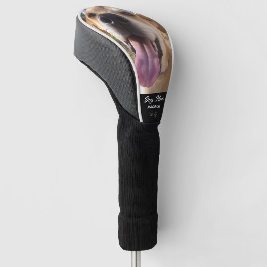 Dog mam Aangepaste foto Aangepaste foto Aangepast  Golfheadcover (Schuin)