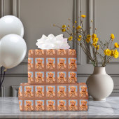 Dog mam aangepaste foto cadeaupapier