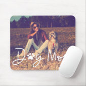 Dog mam aangepaste foto muismat (Met muis)