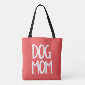 Dog Mam All-Over-Print Middelgrote Canvas tas (Achterkant)
