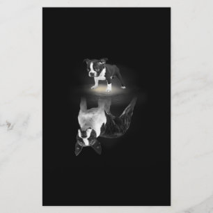 Dog Mam BostonTerrier Hondenliefhebber Gift Moeder Briefpapier
