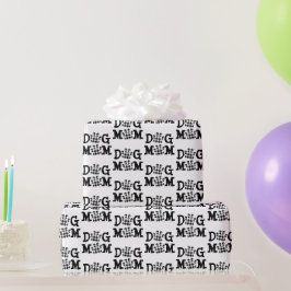 Dog mam Buffalo Pset Dog Prints Cadeaupapier