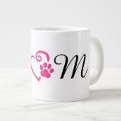 Dog mam cup grote koffiekop (Voorkant rechts)