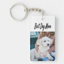 Dog mam Foto zwarte tekst