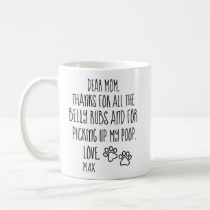 Dog Mam Gift, Moederdag Dog Mam Gepersonaliseerd Koffiemok