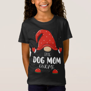 Dog mam Gnome Matching Family Kerstmis Pajama T-shirt