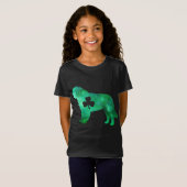 Dog Mam Hondenliefhebber St Patrick's Day Saint Be T-shirt (Voorkant volledig)