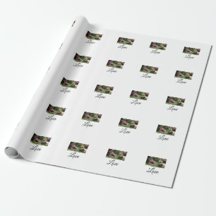 Dog mam-liefhebbers naam sms-gezelschapsdiernaam t cadeaupapier
