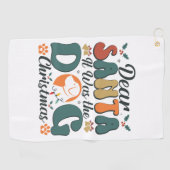 Dog Mam Life Golfhanddoek (Horizontaal)