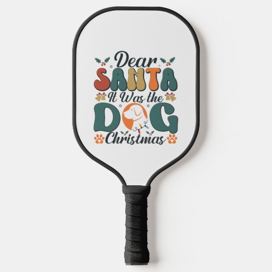 Dog Mam Life Pickleball Paddle (Voorkant)