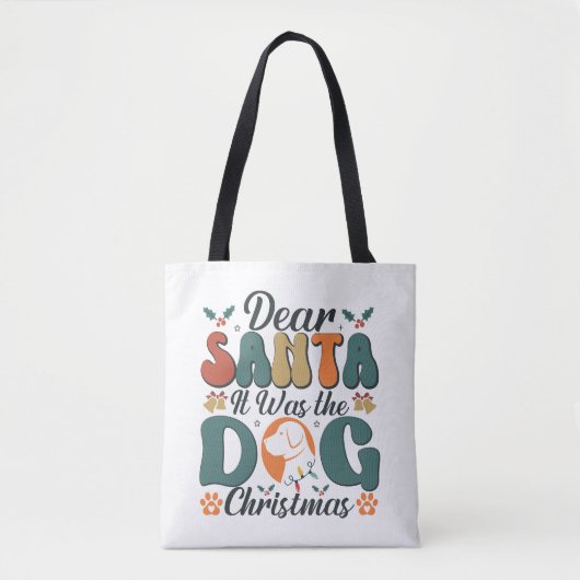 Dog Mam Life Tote Bag (Voorkant)