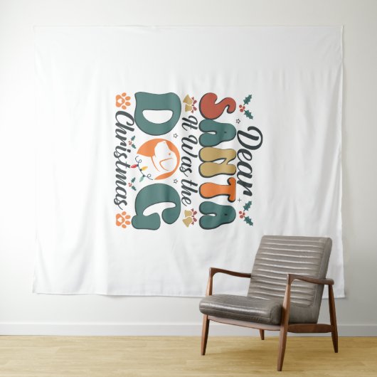 Dog Mam Life Wandkleed (In Situ (horizontaal))