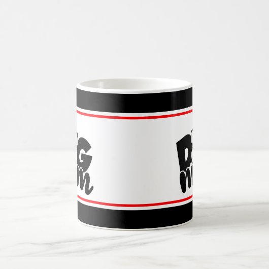 Dog mam Paw Heart Mok (Center)