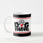 Dog mam Paw Heart Mok (Links)