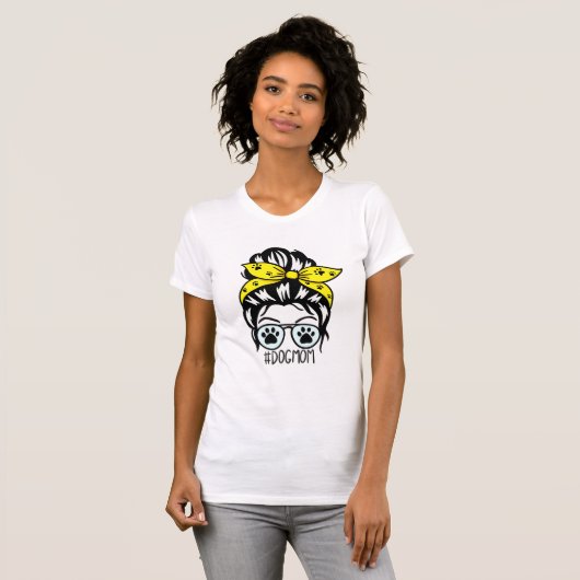 Dog mam T-shirt (Voorkant volledig)