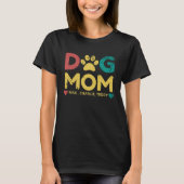 Dog mam/voeg uw hondennamen toe /Specialized T-Shi T-shirt (Voorkant)