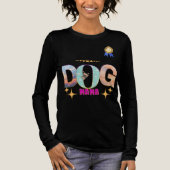 Dog Mama – #1 Medaille van Liefde & Loyaliteit Tri-Blend Shirt (Voorkant)