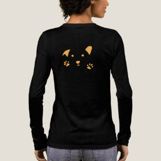 Dog Mama – #1 Medaille van Liefde & Loyaliteit Tri-Blend Shirt