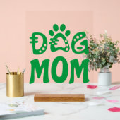 Dog mama acryl bord (Huwelijk)