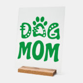 Dog mama acryl bord (Hoek)