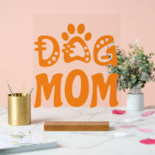 Dog mama acryl bord (Huwelijk)
