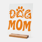 Dog mama acryl bord (Hoek)