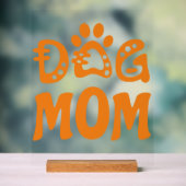 Dog mama acryl bord (Neutraal)