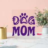 Dog mama acryl bord (Huwelijk)