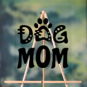 Dog mama acryl bord (Neutraal)