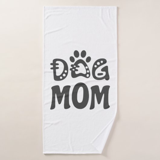 Dog mama badhanddoek (Badhanddoek)