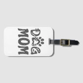 Dog mama bagagelabel (Voorkant (horizontaal))