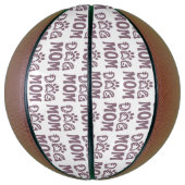 Dog mama basketbal (Verticaal)