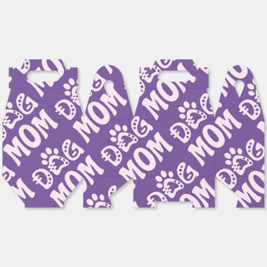 Dog mama bedankdoosjes (Ongevouwen)