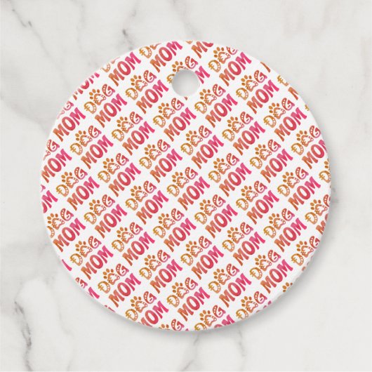 Dog mama bedankjes labels (Voorkant)